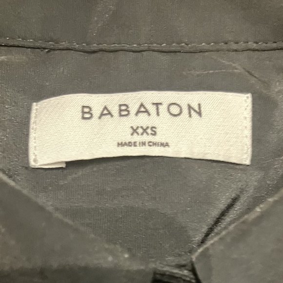 Beautiful Babaton Black Long Blouse - Picture 3 of 6